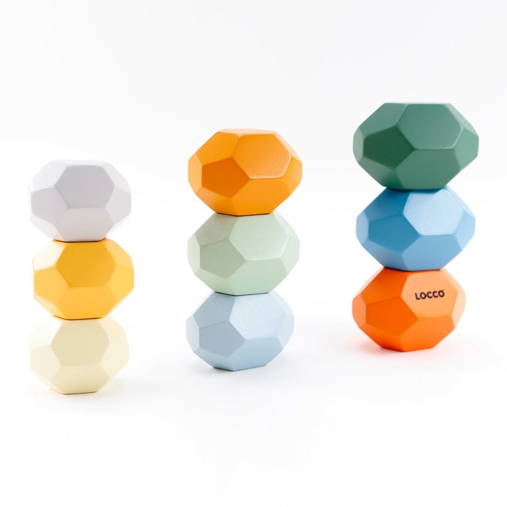 CE belgeli ve doğal malzemelerden yapılmış güvenli Denge Taşları.